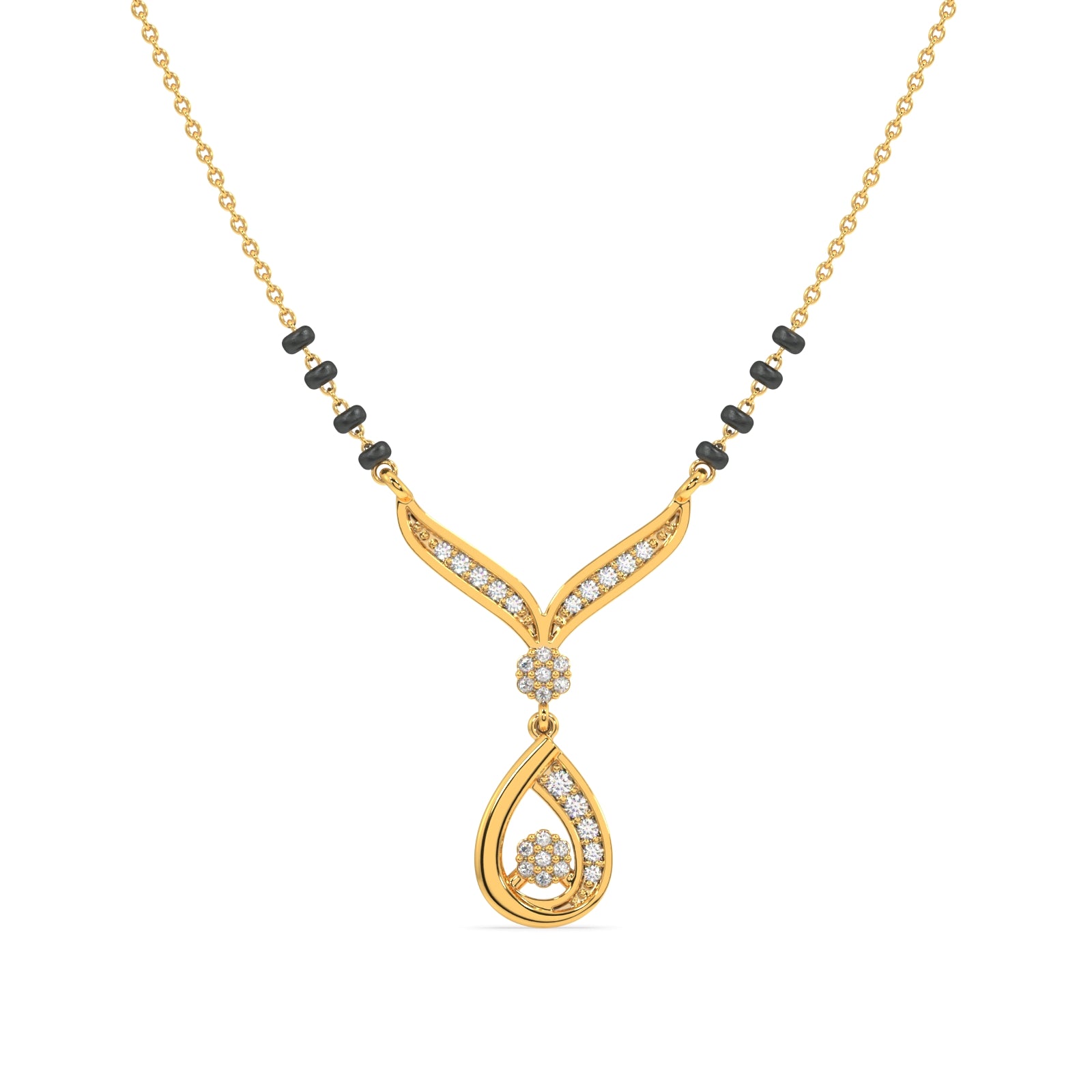 Sona Vajraa Gold and Diamond Mangalsutra
