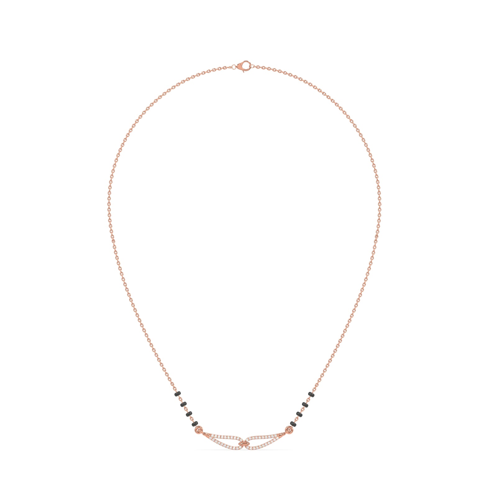 Kavyaataa Gold and Diamond Mangalsutra