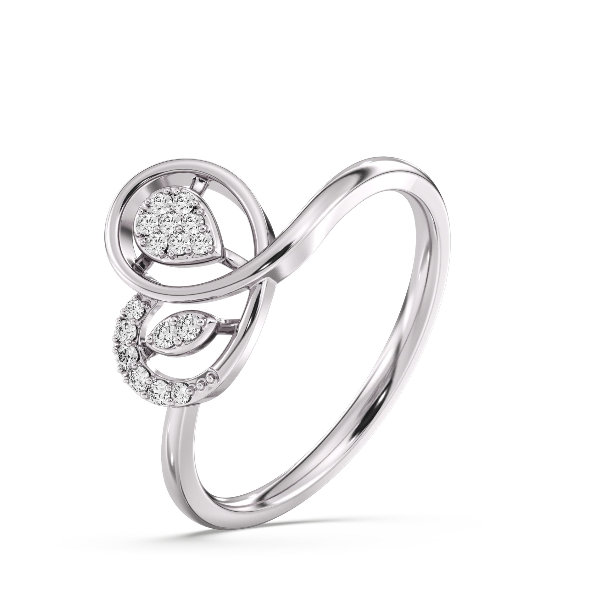 Wisdom and Worship Gold and Diamond Ring