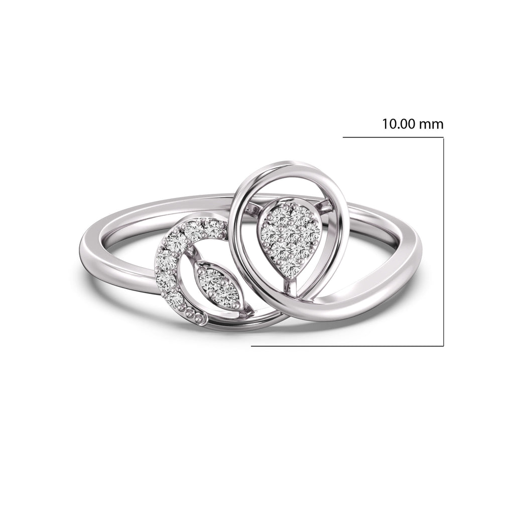 Wisdom and Worship Gold and Diamond Ring