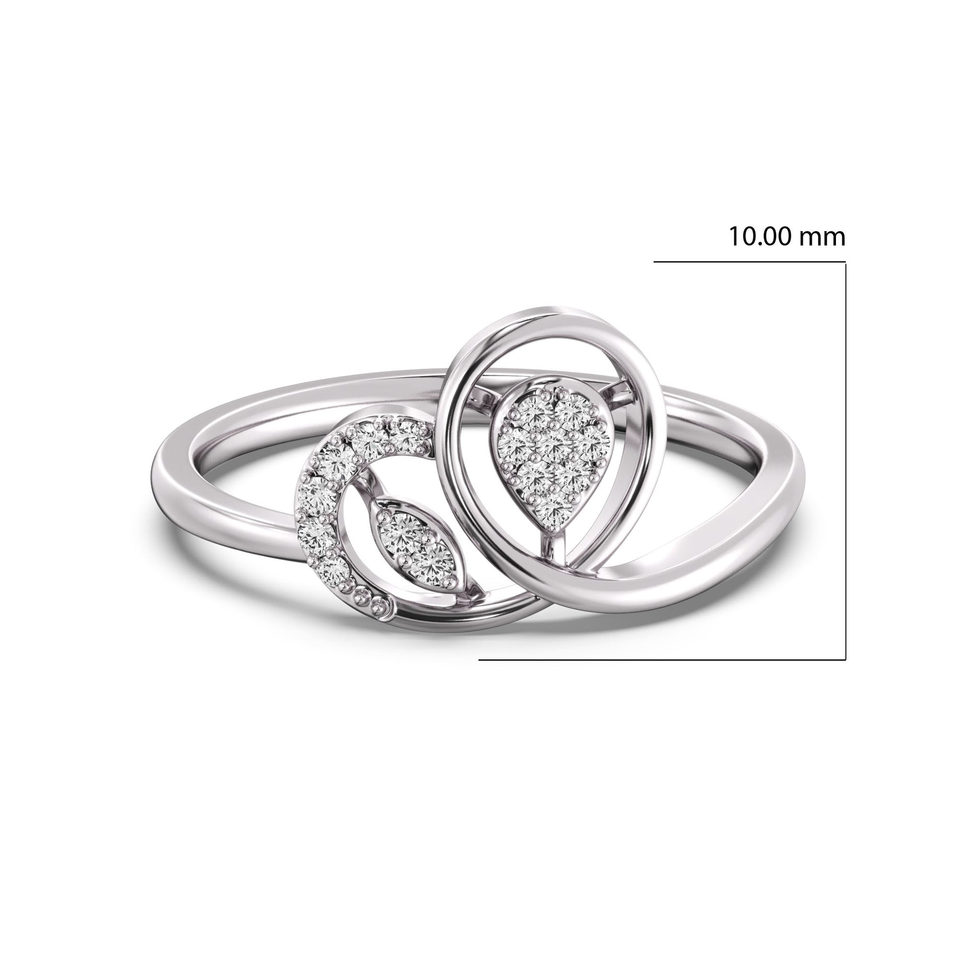 Wisdom and Worship Gold and Diamond Ring