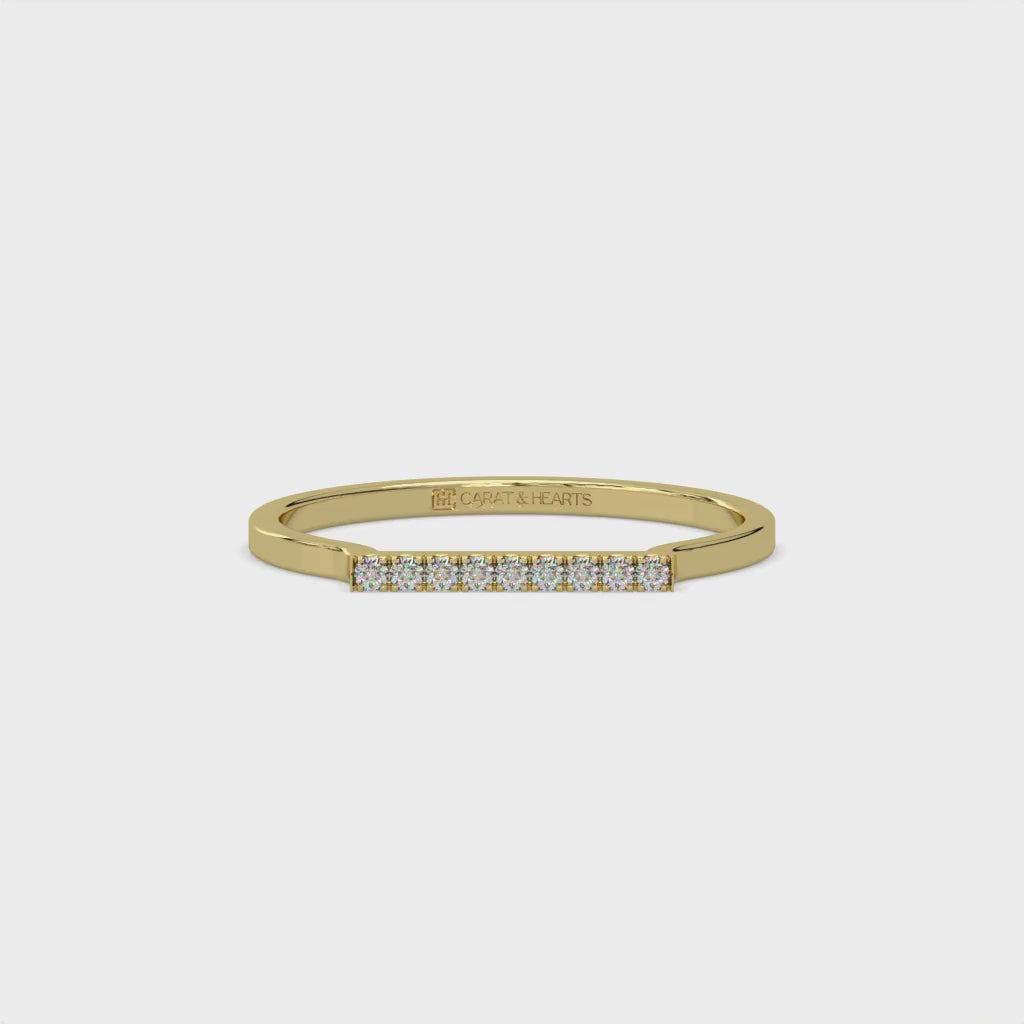 Bonds of Beauty Gold and Diamond Ring