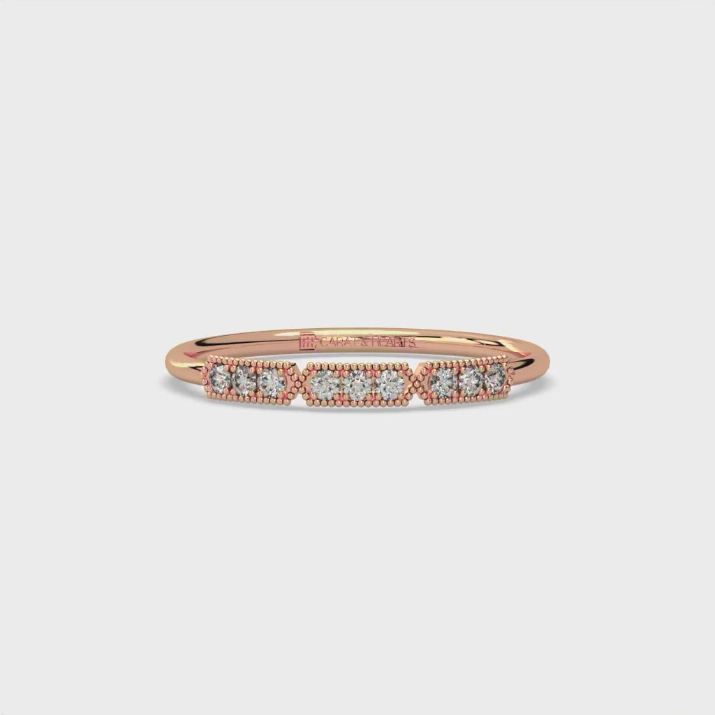 Summer Romance Gold and Diamond Ring