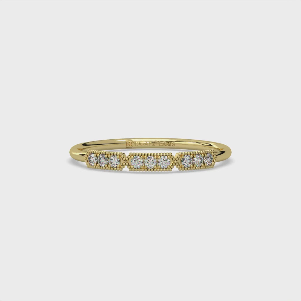 Summer Romance Gold and Diamond Ring